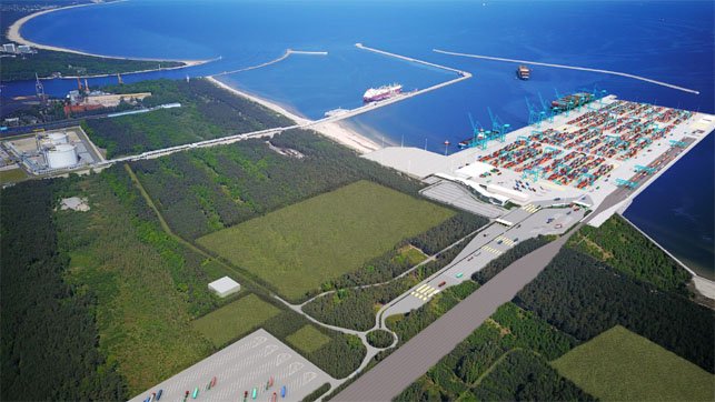 Poland Will Invest $2.3B for Container Terminal in the West Near Germany