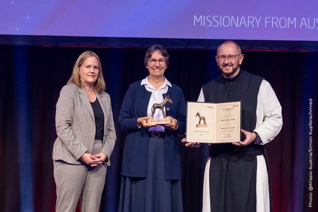 Recognition to Austrian FMA missionary • Istituto Figlie di Maria Ausiliatrice