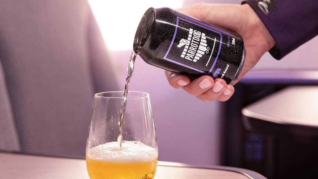 Air New Zealand teams up with Parrotdog to launch in-flight beer brewed for 30,000 feet
