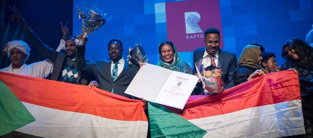 Hundreds honor Sudanese Rafto Prize laureates in Norway
