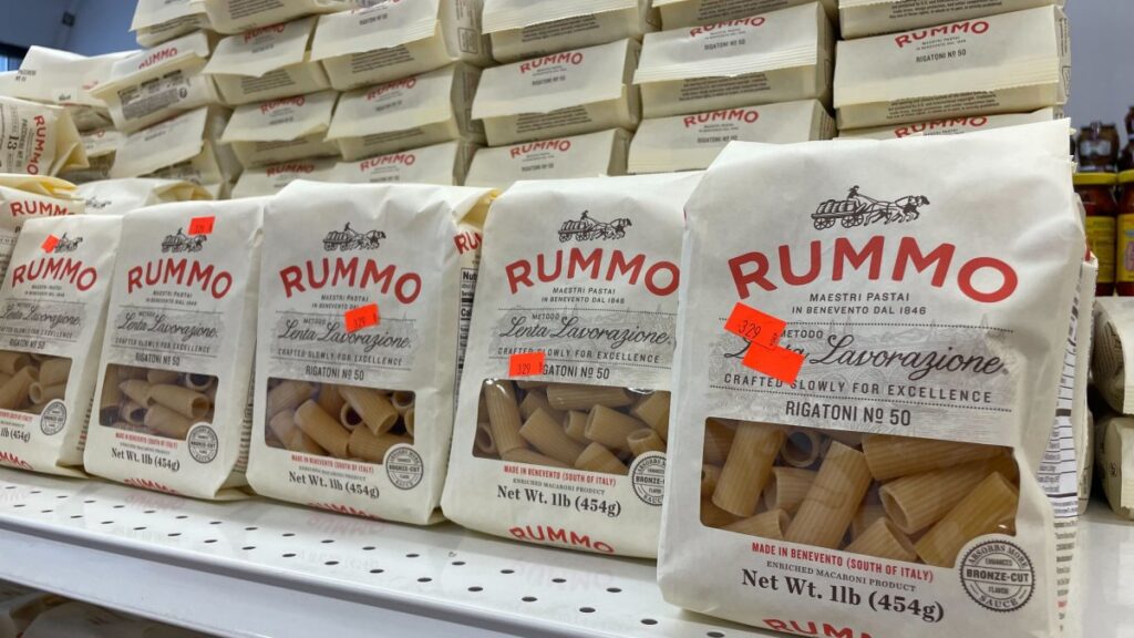 Rising tariffs could double the price of retail pasta from Italy – NBC Connecticut