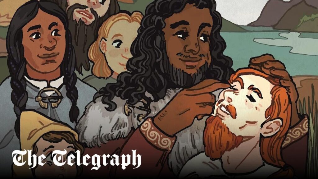 Children’s book portrays Picts as black