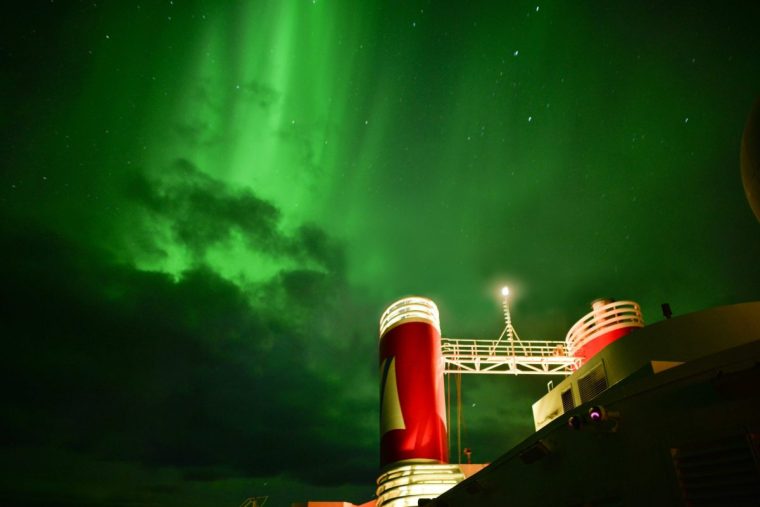 Borealis funnels, Northern lights In Search of the Northern Lights Cruise Image Via georgie.long@fredolsen.co.uk