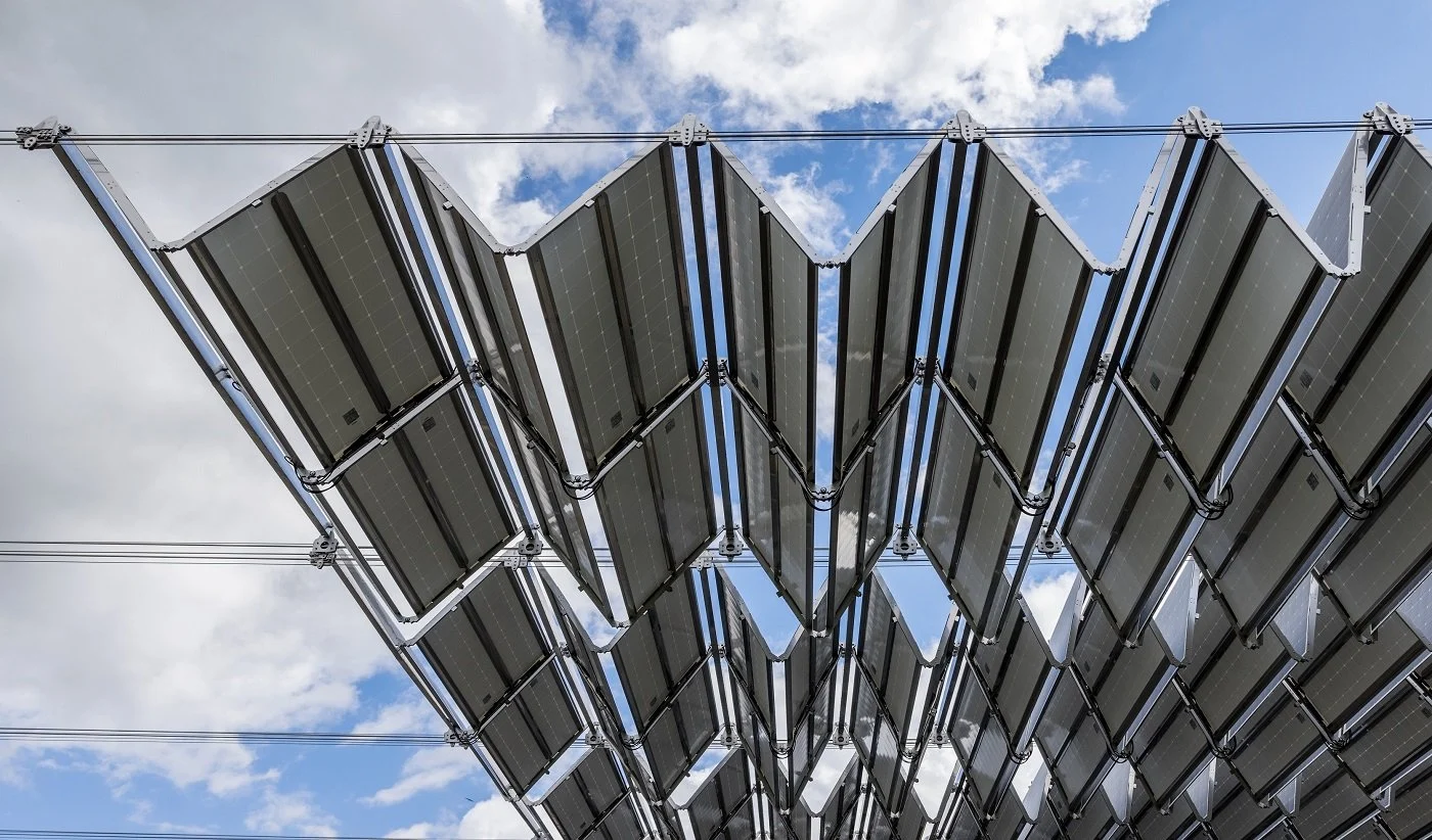 Switzerland Builds the World’s Largest Foldable Solar Roof