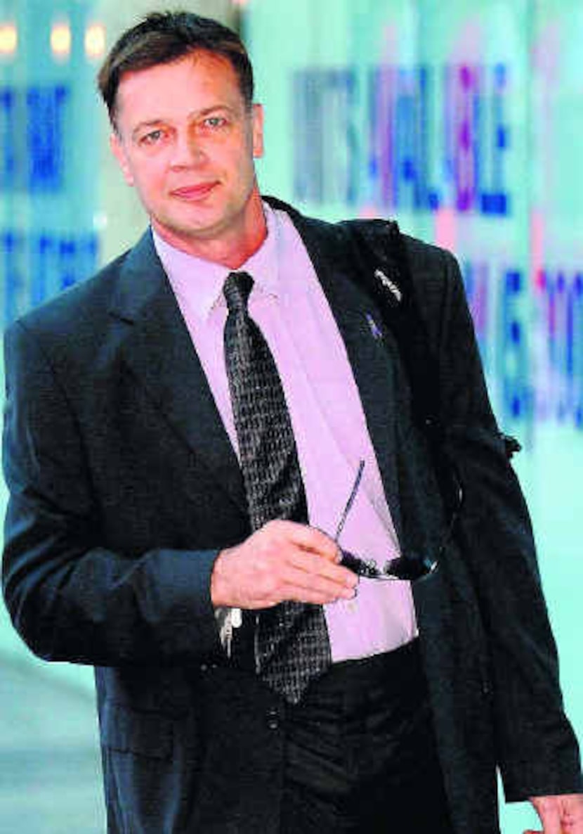 This file photo shows Andrew Wakefield, the lead author of a 1998 research paper that linked...