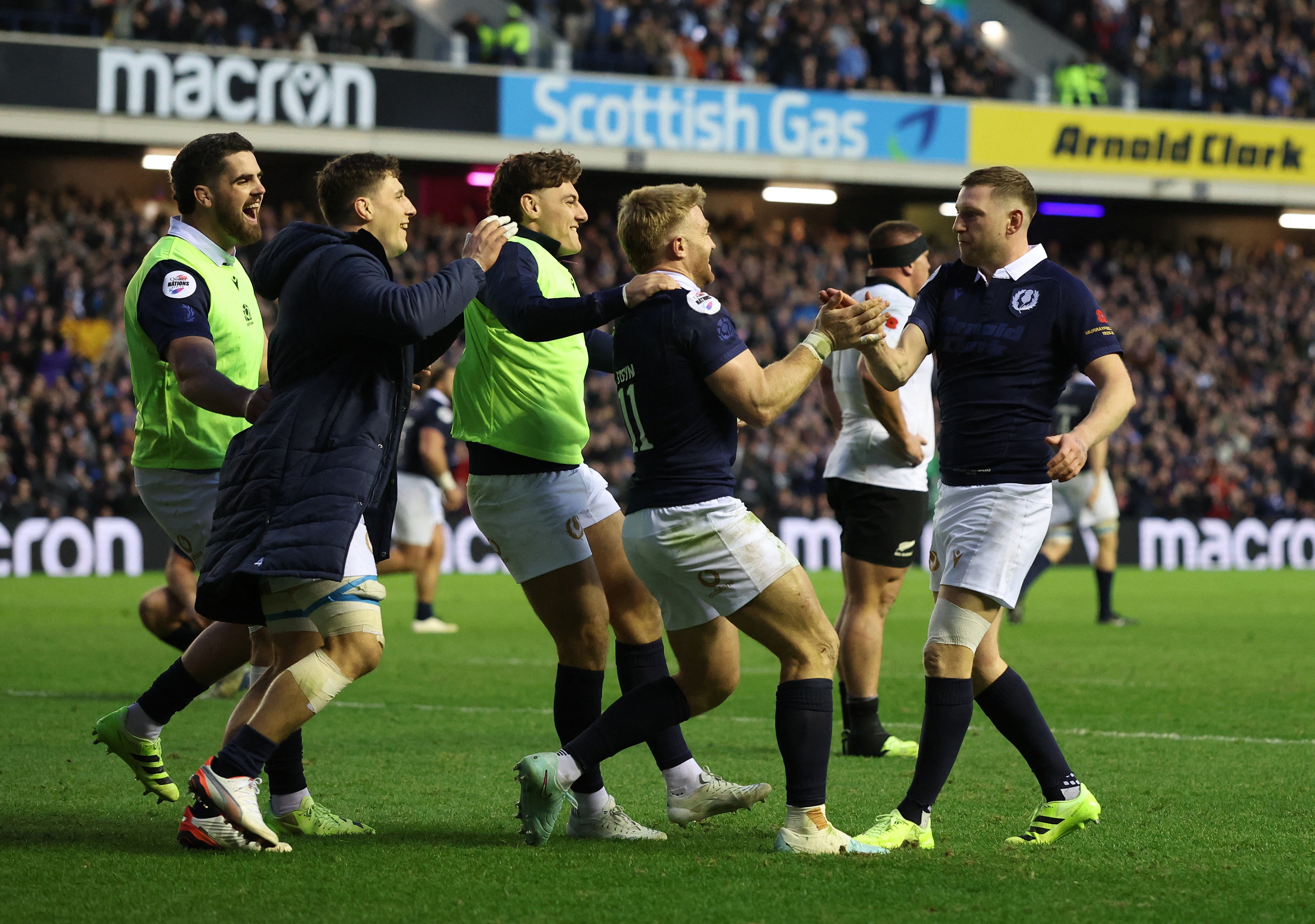 Scotland roared back to level