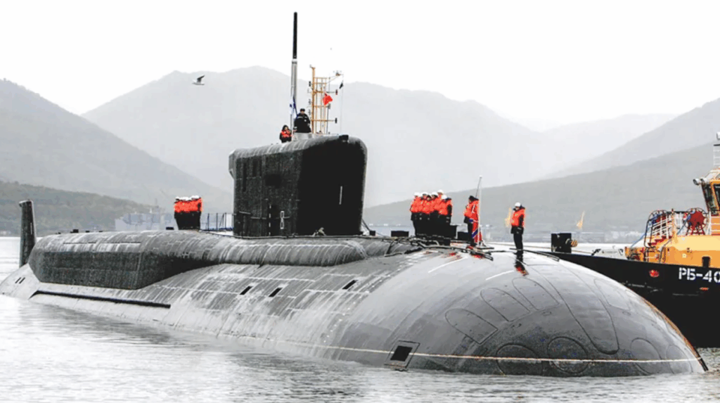 Russia Launches New Nuclear Submarine Khabarovsk