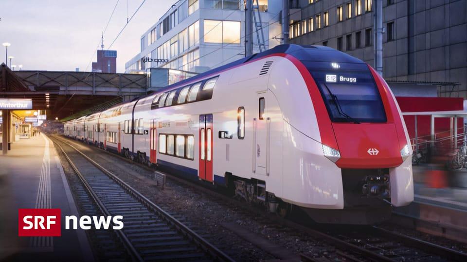SBB presents new trains - More space, more comfort – this is what the new Zurich S-Bahn looks like
