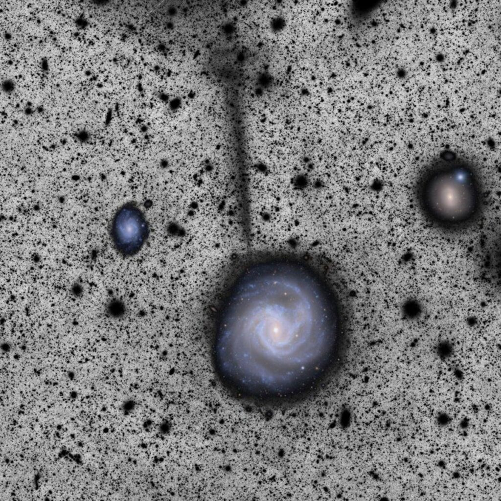 Rubin Observatory Discovers Surprise ‘Tail’ on Iconic Galaxy