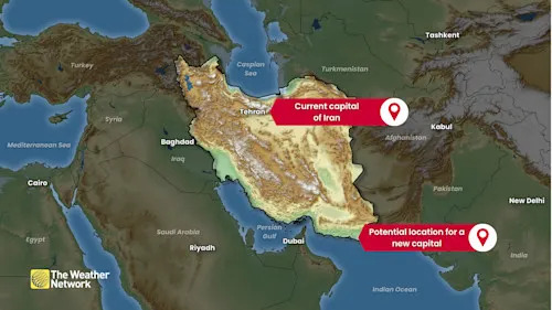 Tehran Iran Potential Capital Relocation