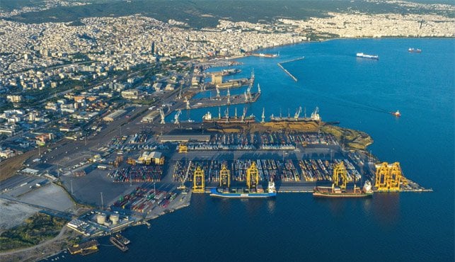 Thessaloniki Port Expansion Begins as US Calls for Alternatives to COSCO