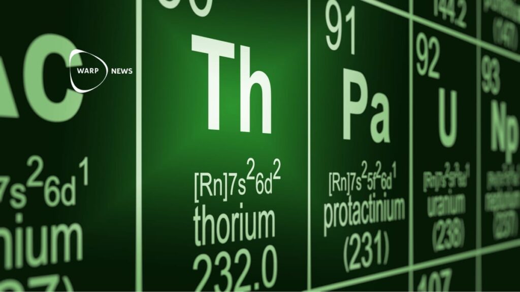 ☢️ Nuclear reactor creates its own fuel from common thorium