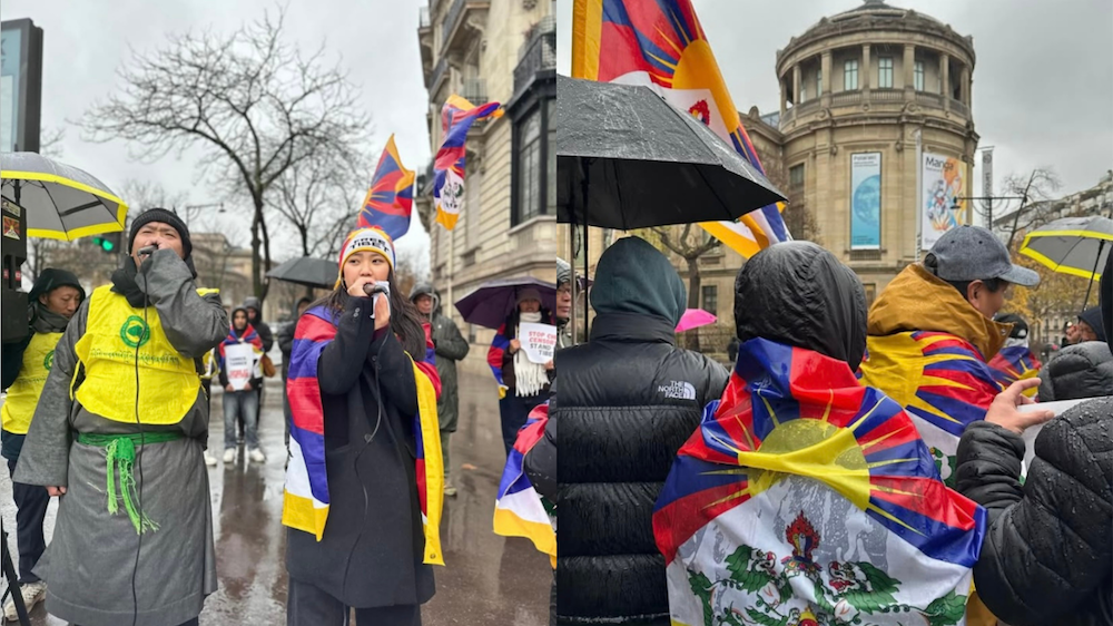Tibetans in France hold 46th protest urging Musée Guimet to restore “Tibet” in exhibit labels