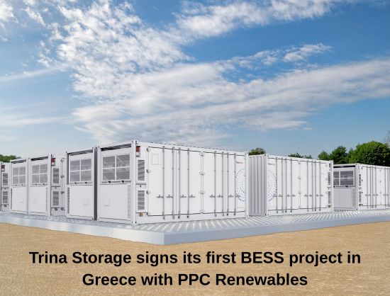Trina Storage Secures 200 MWh BESS Project in Greece from PPC Renewables - Asia Pacific