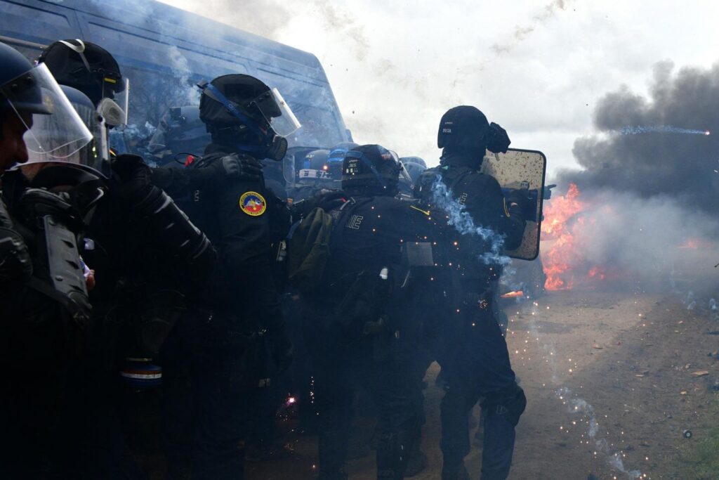 Sainte-Soline: Laurent Nuñez requests an administrative investigation after the publication of videos implicating gendarmes