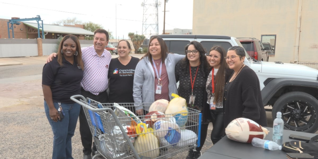 Hosts turkey drive for South Plains families