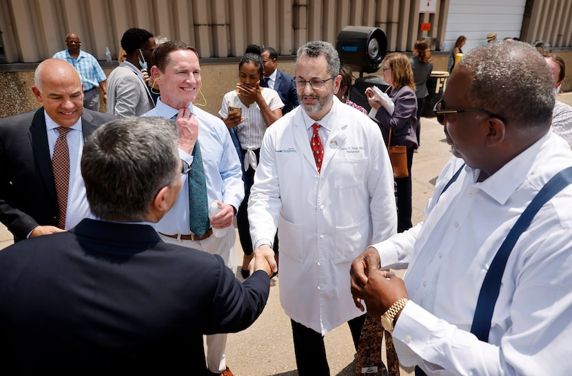 In this 2022 file photo, then-Health and Human Services (HHS) Secretary Xavier Becerra...