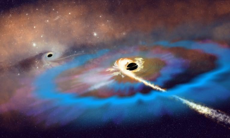 Black hole caught snacking on star far from host galaxy’s center- Astronomers are wondering why the supermassive black hole that caused a strange tidal disruption event is some 2,600 light-years from where it’s supposed to be