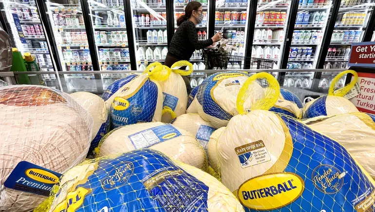 Lower turkey prices slash Thanksgiving dinner costs in 2025