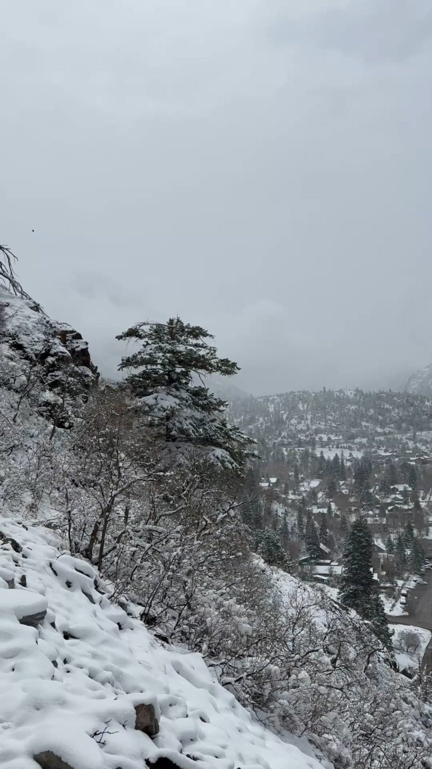 Ouray Perimeter Trail, CO in April