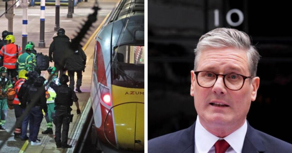 No 10 accidentally leaks internal Huntingdon train stabbing emails