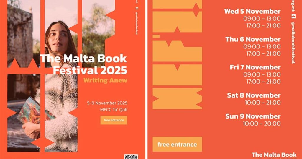 All you need to know about the 2025 Malta Book Festival