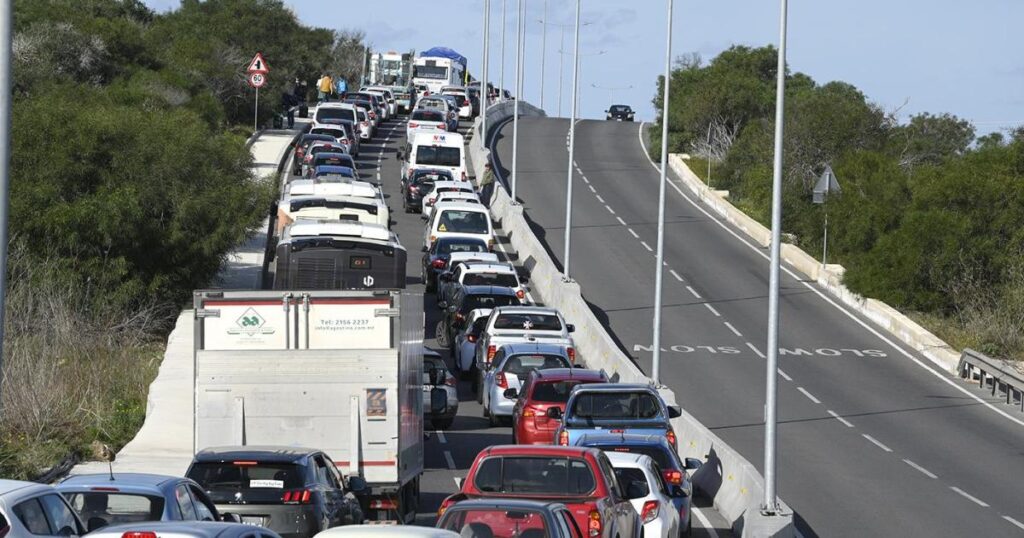Traffic to cost Malta €770 million in 2025, says report