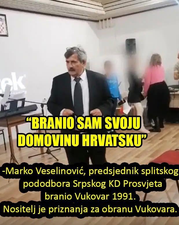 Breaking news: A Serb defended Croatia - patriots in complete shock.
