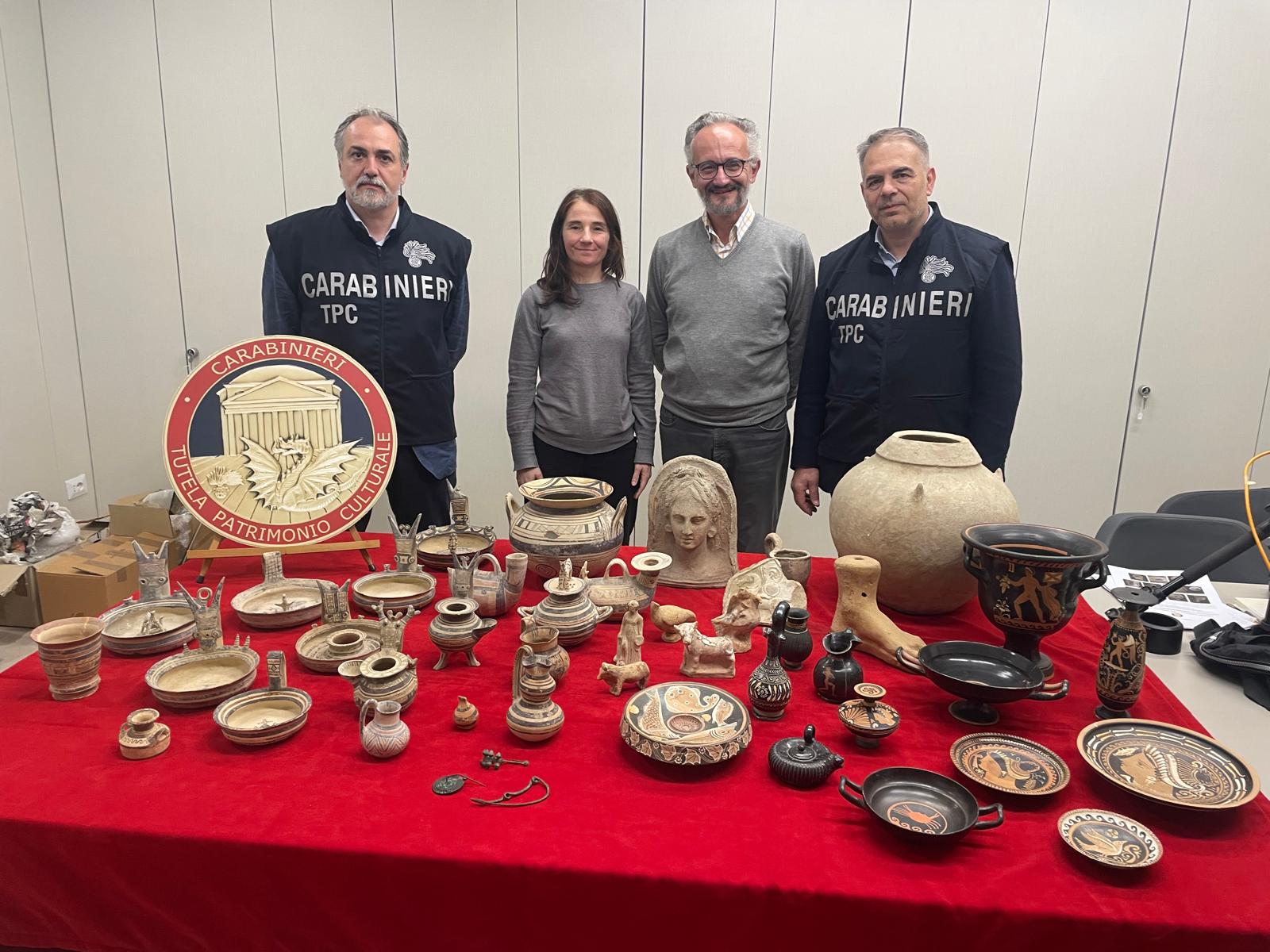 Ancient Greek and Etruscan Artifacts