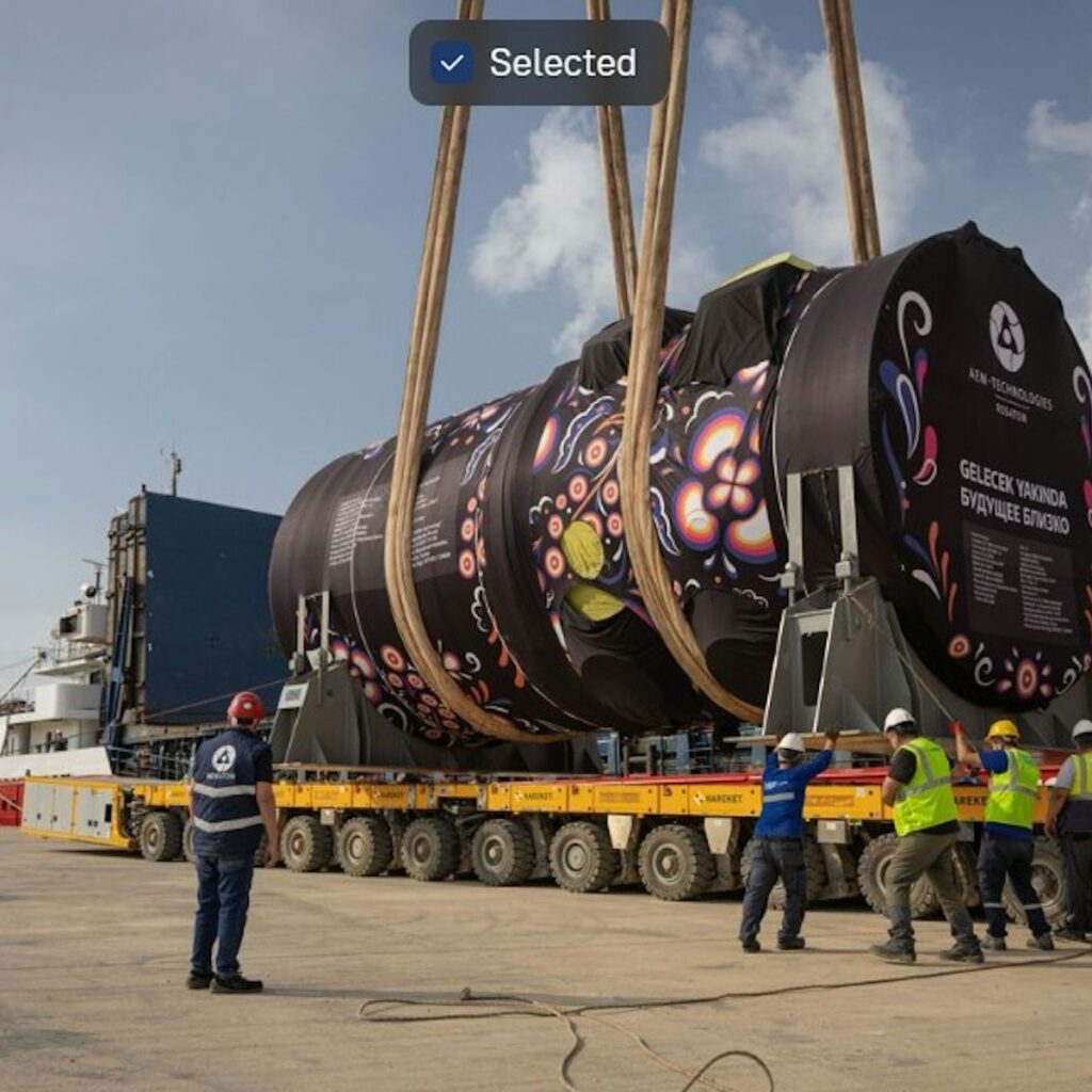 RPV Delivered To Akkuyu-4 Nuclear Power Plant In Turkey