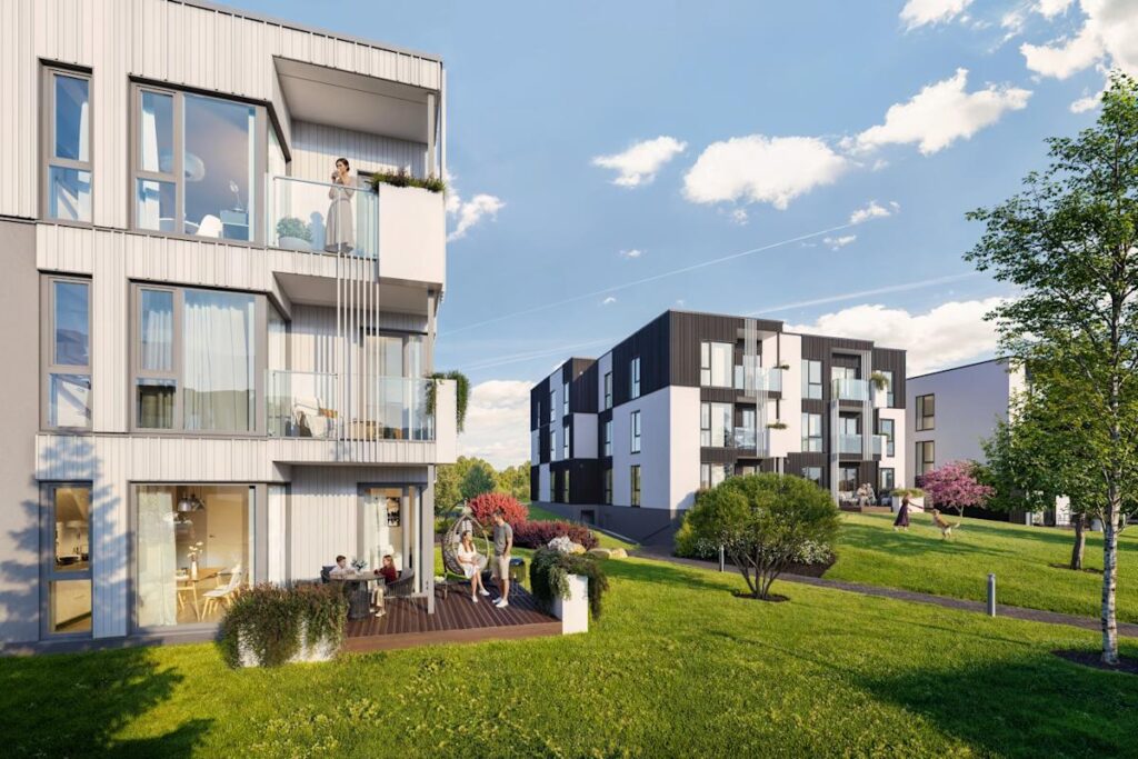 Launch of the Leedri apartment development project (Tartu county, Estonia)