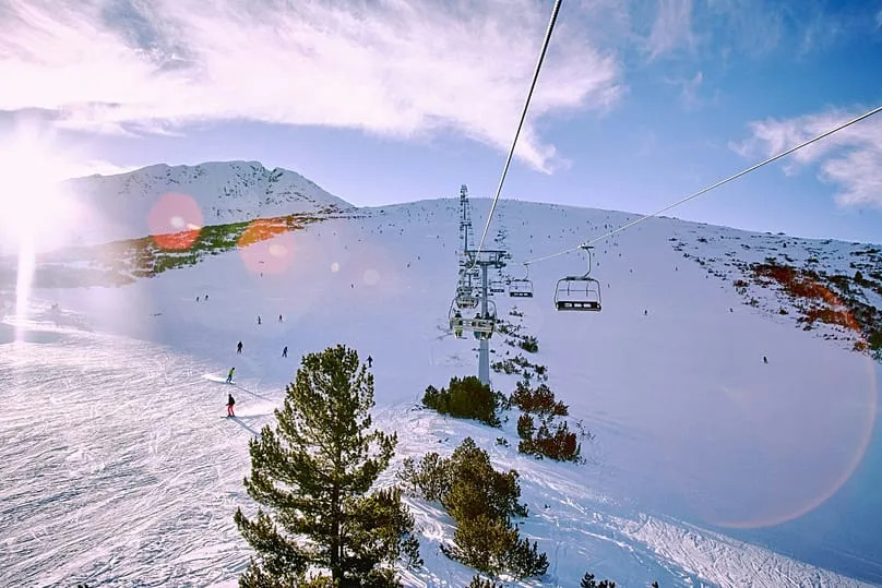 Bansko in the Pirin National Park allows holidaymakers to spend around a third of what they might in some of Switzerland’s resorts. 