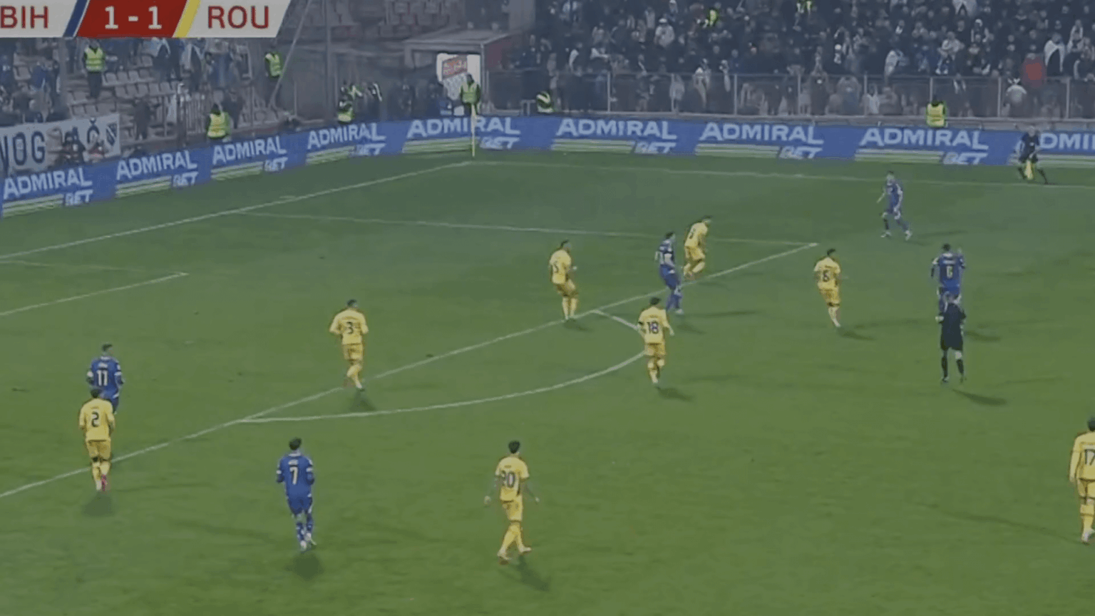 Bosnia & Herzegovina [2] - 1 Romania - Esmir Bajraktarević 80' - HOLY MOLY goal