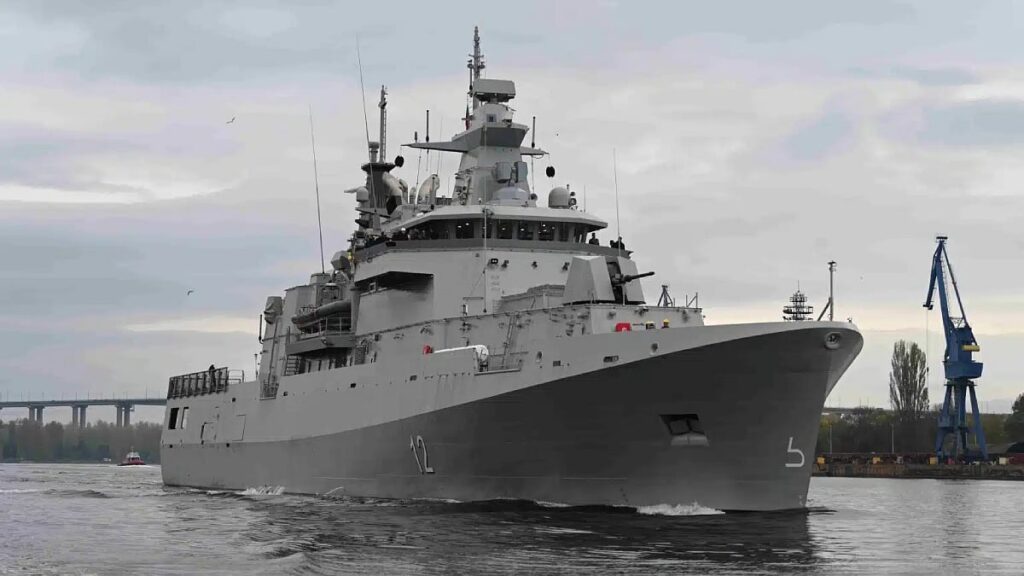 Sea trials begin for new Bulgarian Navy patrol vessel