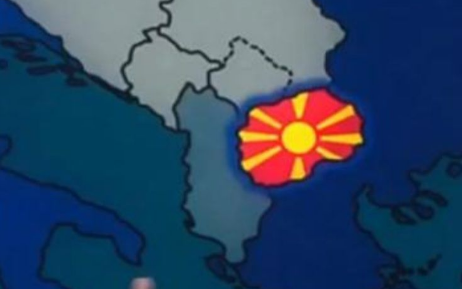 Scandalous/ Television close to Mickoski does not recognize Kosovo's borders - shows it as part of Serbia