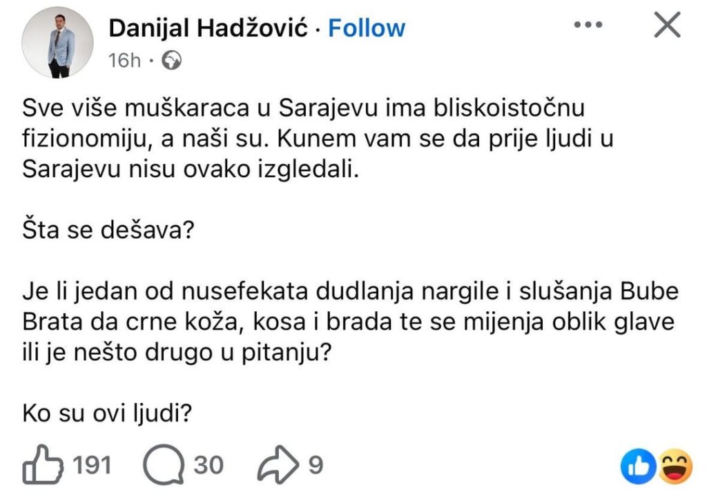 Your comment on the attitude of Hadzovic and Kurtcehajic?