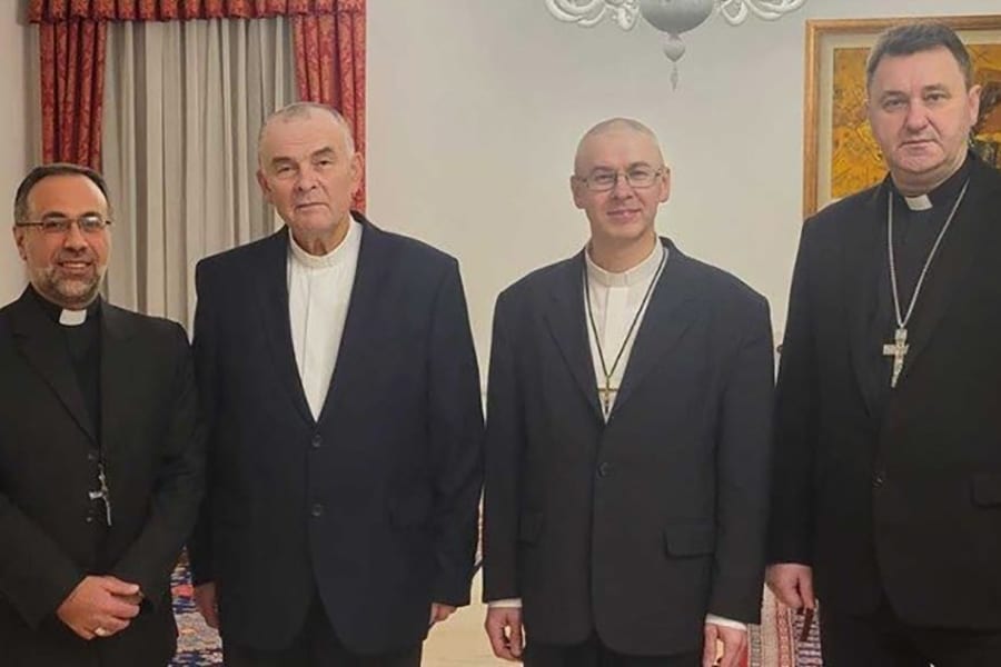 Two Catholic priests freed in Belarus after visit of papal envoy to the country