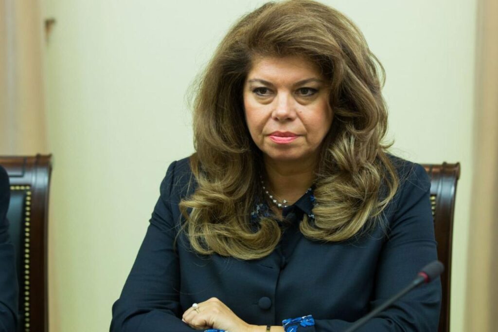Vice President of Bulgaria Iliana Iotova, accessed on Nov. 8, 2025. (Photo via Radio Moldova)