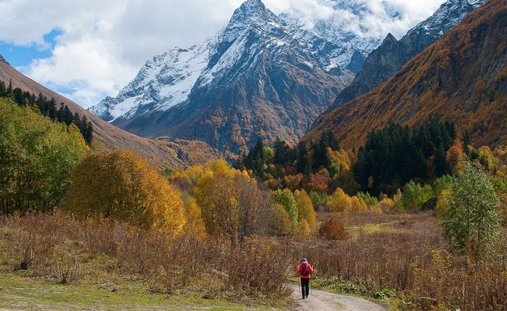 A walk with beautiful views.