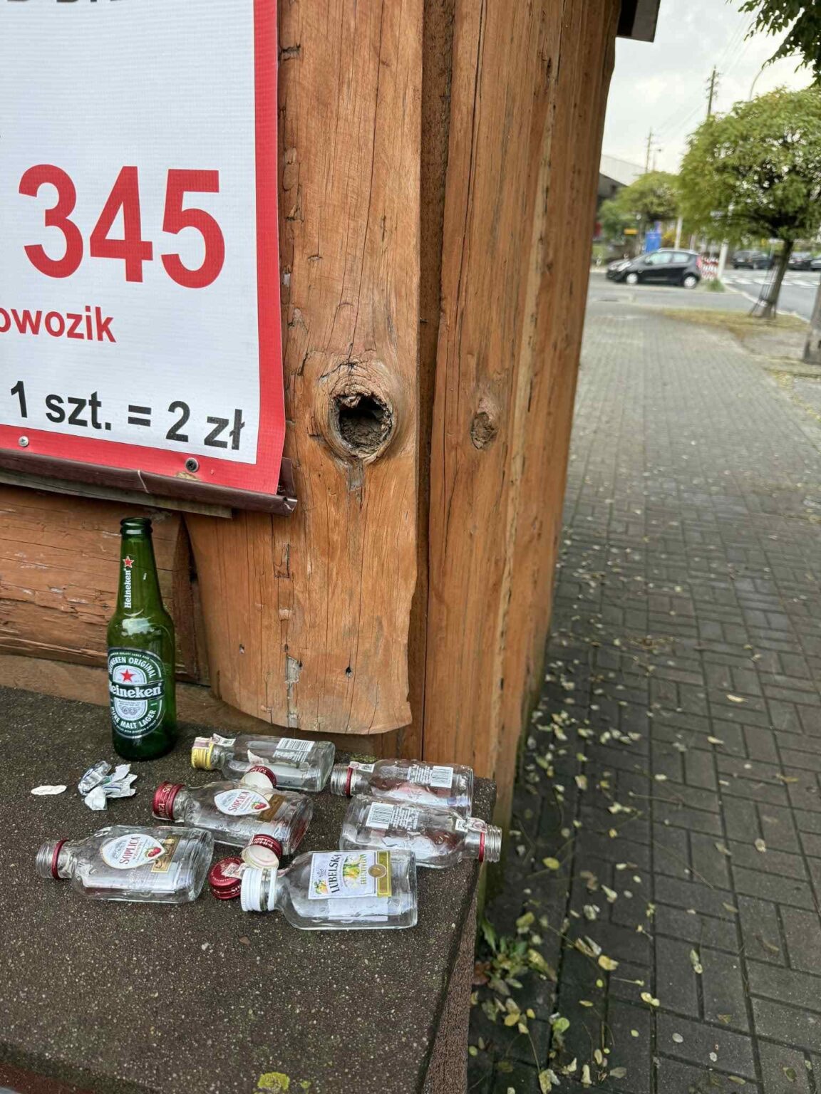The deposit system had a chance to get rid of 90% of the garbage, but our wonderful legislators said that the monkeys would not be covered on a no-no basis. So now we are left with the problem of collecting uncrushed bottles and increases in garbage charges, and the bums will continue to litter.