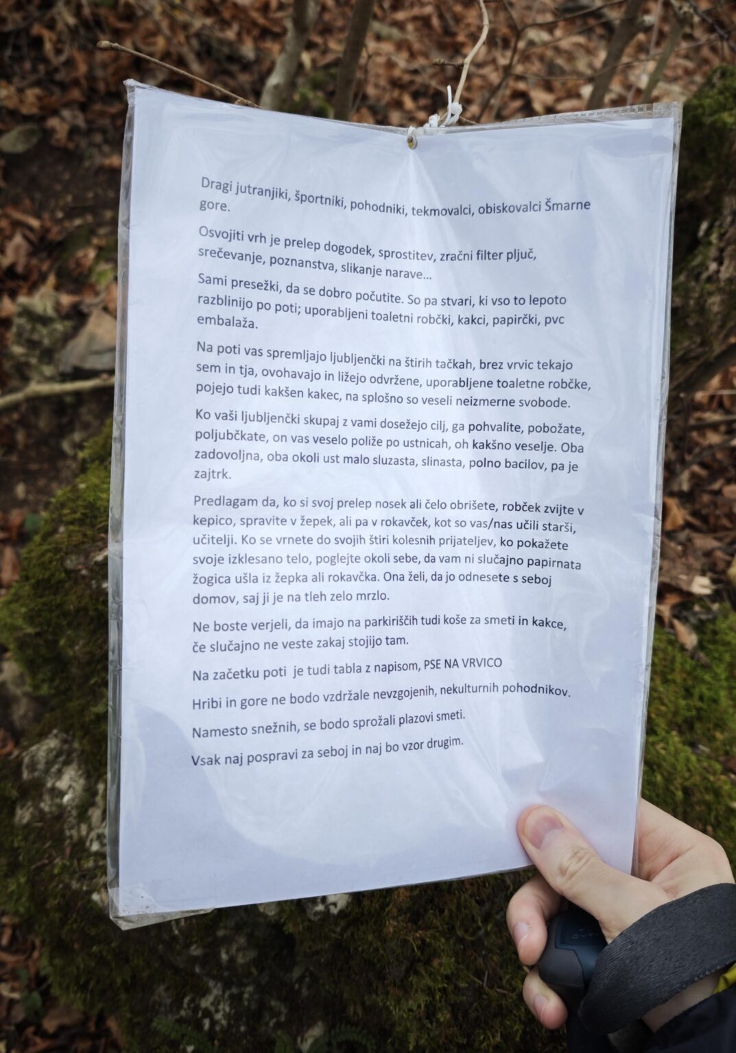 If anyone else is being protected in Šmarna, here is a potential explanation
