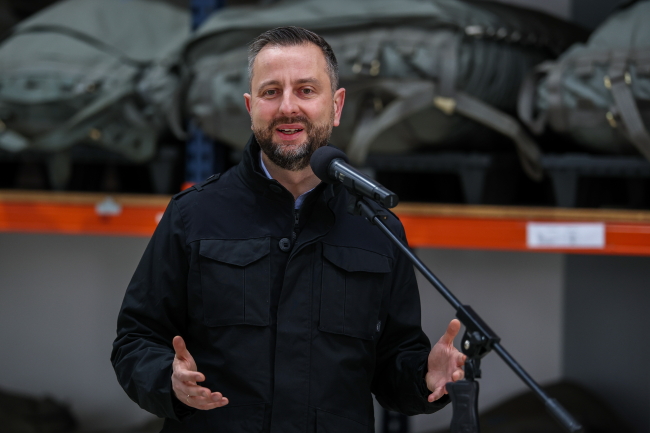 Defence Minister Władysław Kosiniak-Kamysz at the launch of the In Readiness training program, Kraków , November 22, 2025.