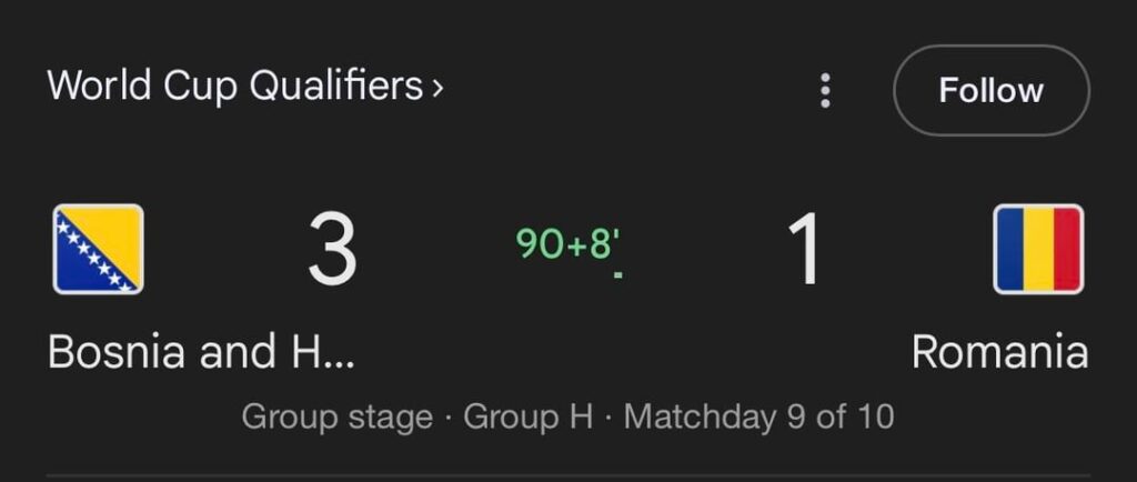 What a match. All the best!