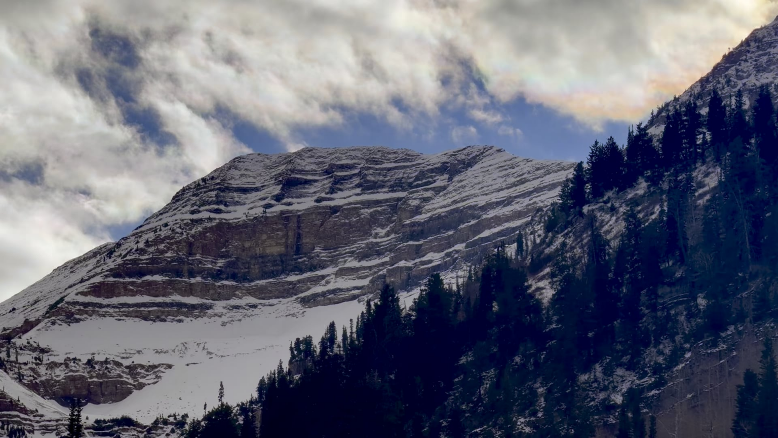 Today the wind took the temperature down to about 20F, Bear Canyon, Utah, USA