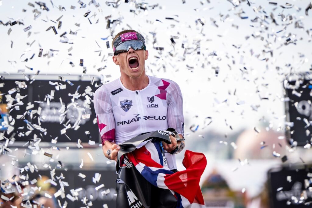 Casper Stornes: Norway's 'third man' who became world champion in his second Ironman