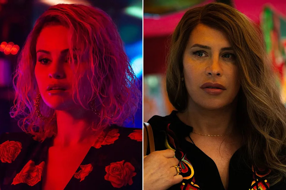 Shanna Besson/Why Not Productions Selena Gomez and Karla Sofía Gascón in 'Emilia Pérez'