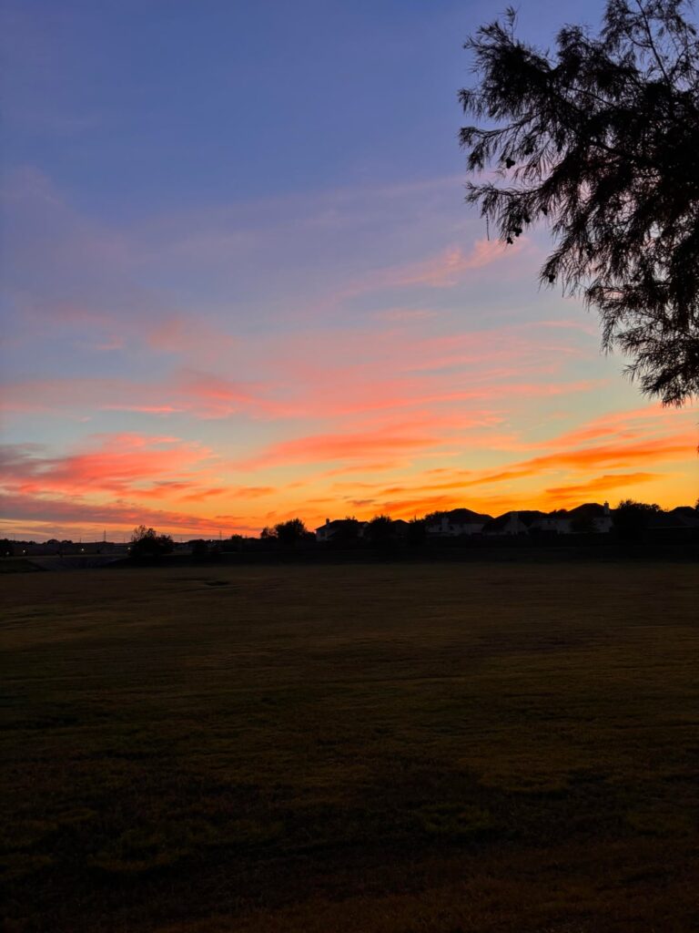 Just a beautiful scenery this evening