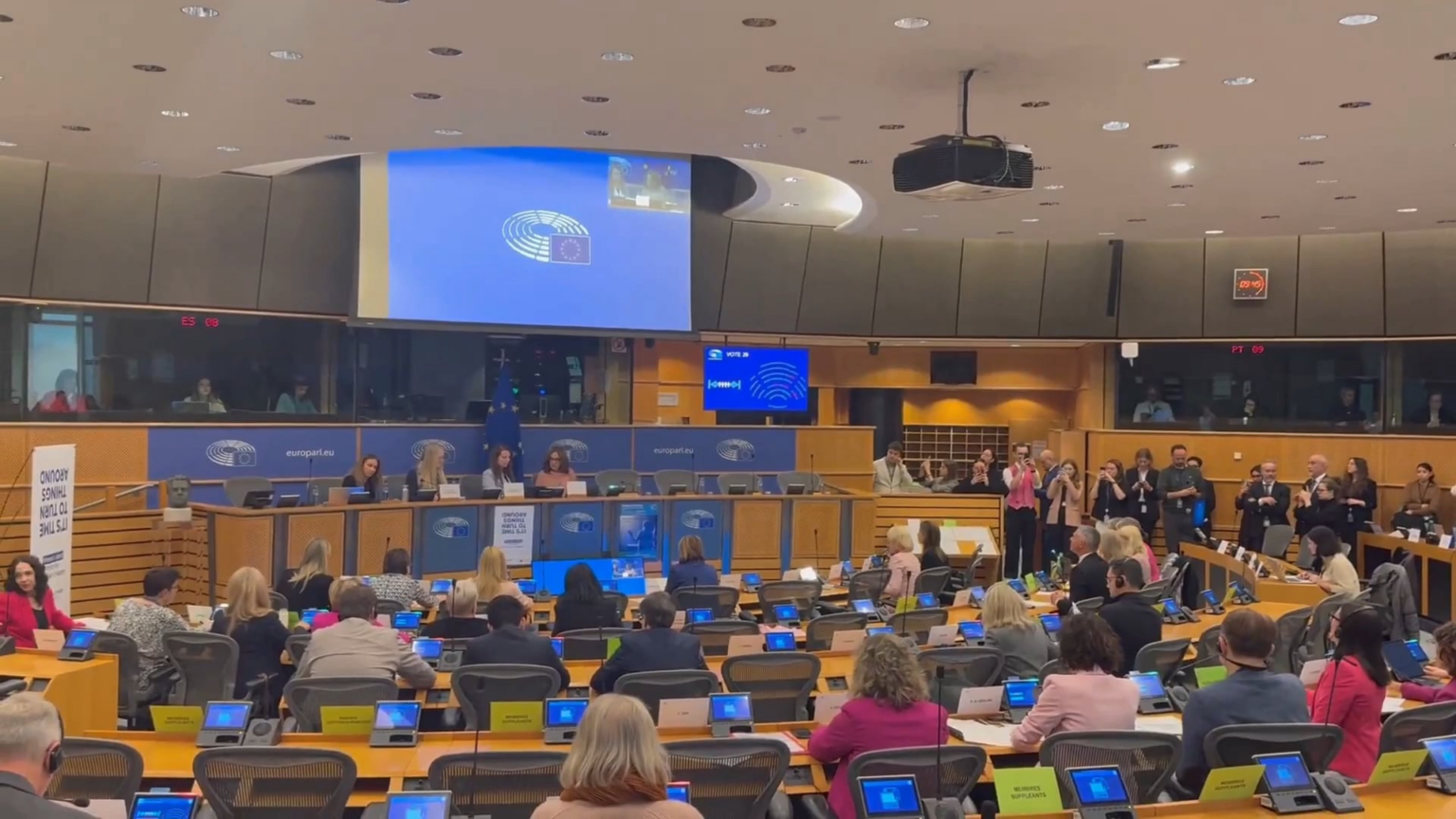 The EP Committee on Women's Rights supported the My Voice, My Choice resolution