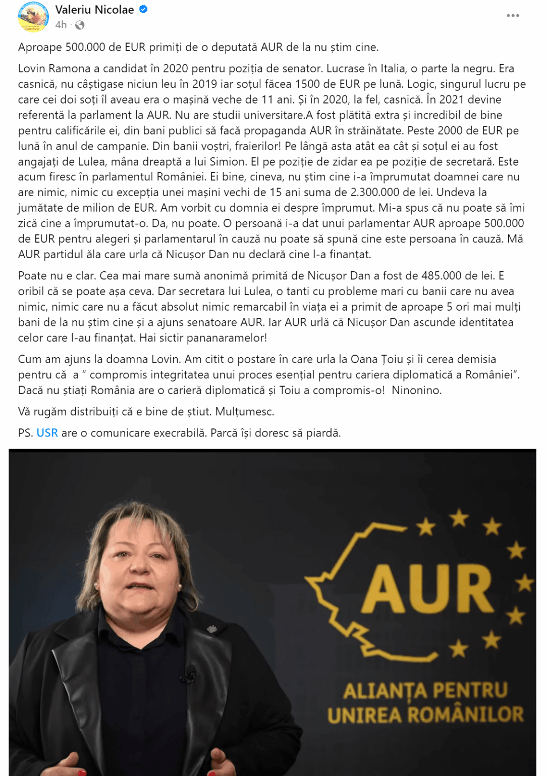 Half a million euros.