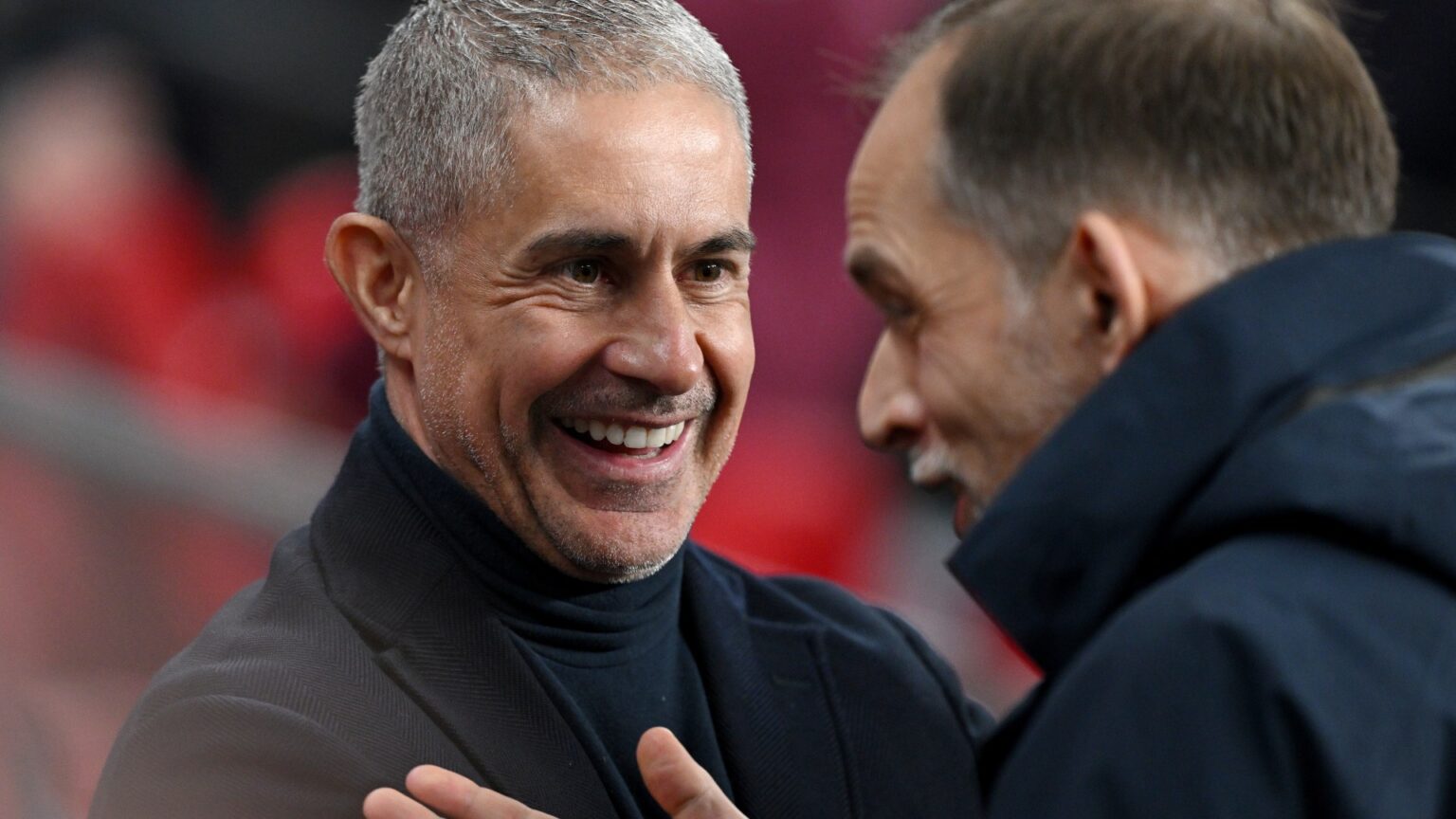 ‘Not my problem’ – Albania boss Sylvinho insists he’s glad not to have Thomas Tuchel’s England problem 'Not my problem' - Albania boss Sylvinho insists he's glad not to have Thomas Tuchel's England problem